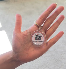1.3inch Circle Keychain
